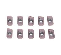 10 Uds. Insertos de torneado, cuchillas de herramienta CNC de carburo, insertos de acabado de torneado con revestimiento (APMT1135PDER-M2)