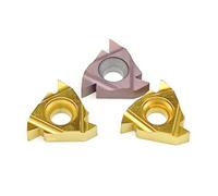 10 Uds Insertos Roscados 11ER 11IR 16ER 16IR 22ER 22IR AG55 AG60-S Torno De Torneado Carburo Herramienta Corte CNC Ranurado Herramienta de Torno(MMT 16ER AG55 DS6020)