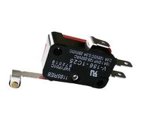 10 Uds interruptor de límite Micro duradero V-156-1C25 rodillo de bisagra larga acción rápida SPDT momentáneo