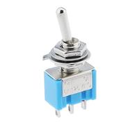 10 Uds interruptor de palanca ON-OFF-ON/ON-OFF 3Pin 3 posiciones de enganche MTS-103 MTS-102 AC 125V/6A 250V/3A interruptor de botón de encendido for coche(MTS-103)