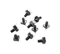 10 Uds. Interruptor táctil 6x6 de cuatro patas 300.000 veces de vida útil 6 * 6 * 5/6/7/8/9/10-17/18/19/20 interruptor de botón pequeño(6x6x9)
