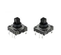 10 Uds. Interruptor táctil de 10x10x10mm 4 direcciones y empuje central broche táctil de 5 vías 10 * 10 * 10