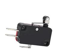 10 Uds Interruptor táctil V-155-1C25 interruptores de límite bisagra corta brazo de palanca con rodillo SPDT acción rápida