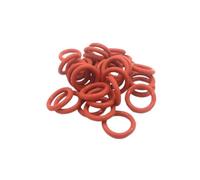 10 Uds. Junta de anillo de silicona roja CS 4mm goma de calidad alimentaria surtido de juntas tóricas herramientas hvac(OD 65mm ID 57mm)