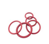 10 Uds. Junta tórica de sellado de 5,7mm de espesor 80/85/90/95/100/105/110/115/120/125mm OD juntas tóricas de goma roja juntas de sellado(95x83.6x5.7mm)