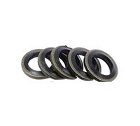 10 Uds juntas de cacerola de aceite de drenaje de coche sello de accesorios de goma y Metal antideformación M6/M8/M10/M12/M14/M16/M18/M20(M12 10PCS)