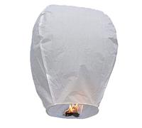 10 Uds. Linternas chinas del cielo, linternas de papel biodegradables para bodas, cumpleaños, fiestas y memorias