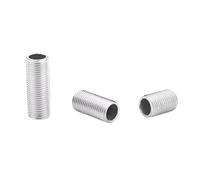 10 Uds M10 tubo de diente hueco rosca interna tuerca lámpara tapa lámpara conectar varilla Base fija accesorios de iluminación(M10x20mm-10pcs)