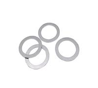10 Uds M2 ~ M40 espesor 0,1 0,2 0,3 0,5mm 304 arandela plana ultrafina de acero inoxidable junta de ajuste ultrafina Din988(M5x9 Thick 0.1mm)