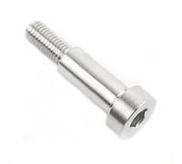 10 Uds M3 M4 M5 M6 M8 M10 M12 304 A2 hexagonal de acero inoxidable tapa cabeza hombro rodamiento rodillos tornillo perno alta resistencia(10mm,D5-M4 x10pcs)