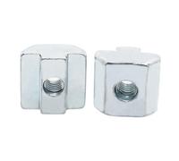 10 Uds M3 M4 M5 M6 T bloque tuercas cuadradas martillo deslizante en for sujetadores perfil de aluminio 2020(20M3)