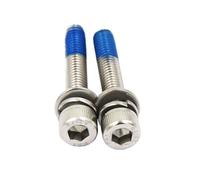10 Uds M5/M6/M8 Cabeza Hueca Tornillo Montaje Rosca Bloqueo Adhesivo 304 Acero Inoxidable DIN912(M6x35)
