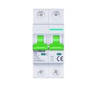 10 Uds Manual 30 Amp Mcb disyuntor circuito en miniatura 2p 800v.dc disyuntores de bajo voltaje(2-16 A)