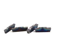 10 Uds MGMN150 MGMN200 MGMN300 MGMN400 M TF618 Herramientas De Torneado Ranurado Insertos Carburo CNC Herramienta Corte Torno Acero Endurecido Herramienta de Torno(MGMN400-M TF618)