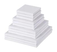 10 Uds. Mini lienzo blanco estirado for artistas, tablero de arte pequeño, pintura en, dibujo, hogar, escuela, bricolaje(15x20cm 6x8in-10pcs)