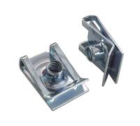 10 Uds motocicleta M8 M6 M5 M4 Clips tipo U tuercas de caña de rosca for R1150rt(M6 x 10pcs)