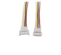10 Uds MX2.0 2,0mm paso 2P 3P 4 Pin macho hembra conector de Cable de carga de acoplamiento aéreo con Cable de 150MM(4Pin,5 Male 5 Female)