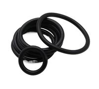 10 Uds NBR junta tórica espesor CS 4mm OD 16~150mm redondo tipo O arandela de sellado resistente a la bobina(OD 135mm ID 127mm)