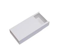 10 Uds. Paquete de cajas de papel Kraft de varios tamaños, caja de presentación para fiesta de cumpleaños, cajas para pasteles de dulces y galletas de boda(9X6X4CM_WHITE)