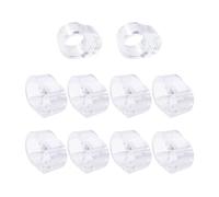 10 Uds. Parachoques De Manija De Puerta, Parachoques De Puerta Transparente De Pvc, Accesorios De Puerta, Protector De Puerta, Accesorios Para Muebles