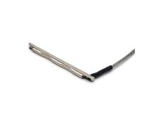 10 Uds pastilla transductor 3 cuerdas Cable piezoeléctrico for caja de cigarros guitarra acústica enchufe de 2,5mm potentes piezas de guitarra de Audio(Open UK Piezo)