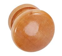 10 Uds perillas redondas de madera Natural para gabinete, cajón, armario, armario, puerta, perillas, tirador, perillas, herrajes para muebles(33MM)