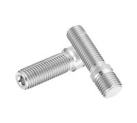 10 Uds. Pernos De Perno Rueda Tornillo Neumático Cubo Vehículo 50mm M14x1.5 A M12x1. Para Audi Para VW Para Benz