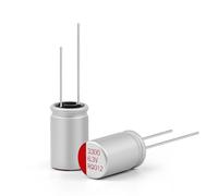 10 Uds placa base de condensador sólido 6,3 V 10V 16V 25V 35V 50V 100UF 270UF 470UF 560UF 100UF 1000UF condensadores sólidos for tarjeta gráfica(50V22uF 5x8)