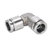 10 Uds PU PV PE PY 304 Acoplamiento rápido neumático de Metal acero inoxidable 4 6 8 12 accesorio tubería aire alta presión(PV-10,200 Pcs)