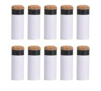10 Uds. Puntas de Billar Inglés de 11Mm, Piezas de Repuesto, Puntas Compuestas de Cuero y Plástico de Grado Profesional para Palos Estándar (13 mm)