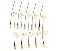 10 Uds RG-178 RF U.FL IPEX IPX Mini PCI a SMA Cable de antena de coleta hembra 4" longitud
