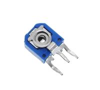 10 Uds Rm063 Rm-063 100, 200, 500 1k 2k 5k 10k 20k 50k 100k 200k 500k 1m Ohm potenciómetro resistencia Variable(200K Ohm)