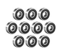 10 Uds rodamiento 603 604 605 606 607 608 608-2RS 609 623 624 625 626 627 628 629 RS rodamientos rígidos de bolas(-2RS-ABEC-5,605 5X14X5)