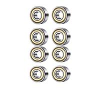 10 Uds rodamiento 603-699 604 605 606 608 8 * 22 * 7 Mm 623 624 626 628 686 687 688 692 693 697 696 ZZ 2RS(624-4x13x5mm)