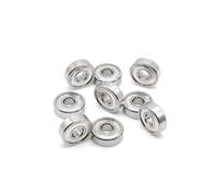 10 Uds rodamiento de impresora 3D 608ZZ ABEC-7 rodamientos de bolas 8x22x7mm Lucky