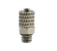 10 Uds rosca macho M3 M4 M5 M6 conector de tubo neumático tornillo a través de ajuste rápido tubo de aire OD junta de giro rápido(PC6-M6,200 pcs)