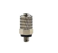 10 Uds rosca macho M3 M4 M5 M6 conector de tubo neumático tornillo a través de ajuste rápido tubo de aire OD junta de giro rápido(PC6-M4,10 pcs)