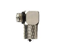 10 Uds rosca macho M3 M4 M5 M6 conector de tubo neumático tornillo a través de ajuste rápido tubo de aire OD junta de giro rápido(PL6-M6,200 pcs)