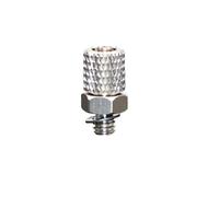 10 Uds rosca macho M3 M4 M5 M6 tubo de aire 3mm 4mm 6mm OD conector de tubo neumático tornillo a través de Montaje rápido junta rápida(PC4-M4)