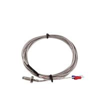 10 Uds Sensor de termopar tipo K M6 M8 sonda de temperatura de tornillo Sensor de Temperatura de termopar tipo E(M8-K,4M)