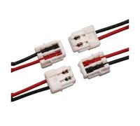10 Uds SUR 0,8 MM 2-6P Cable conector de paso Cable 32AWG UAV línea de conexión de batería 0,8mm cabeza única(2P)