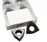 10 Uds SW0804 CNC Torno Junta De Carburo Portabrocas Accesorios Herramientas Torneado Para MWLNR/WWLNR, Insertar WNMG0804 Herramienta de Torno