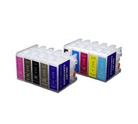 10 Uds T46S T47A Cartucho de Tinta Recargable sin Chip, Compatible con Impresora Epson SureColor SC-P700 SC-P900 P700 P900