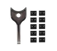 10 Uds. TapóN Antipolvo USB Tapa del Puerto del Cargador Bloqueo de Seguridad USB Protector Universal una Prueba de Polvo PC PortáTil