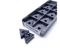 10 Uds TNMG160404 TF IC907 TNMG160408 IC 908 Inserto De Carburo Cortador Torno Herramientas Torneado Exterior TNMG 160404/160408 907 Herramienta de Torno(TNMG160404 TF IC907)