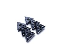 10 Uds TNMG160404 TF IC907 TNMG160408 IC 908 Inserto De Carburo Cortador Torno Herramientas Torneado Exterior TNMG 160404/160408 907 Herramienta de Torno(TNMG160408 TF IC908)