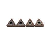 10 Uds TNMG160404 TNMG160408 HA HS MA MS MQ JMS LF6018 Insertos De Carburo TNMG Herramientas Torneado Exterior Para Acero Inoxidable Herramienta de Torno(TNMG160408-MS)
