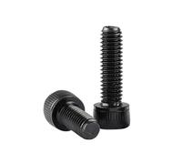 10 Uds. Tornillo De Acero Al Carbono Grado 12,9 M5 M6 Tornillos Cabeza Hexagonal Din912(22mm,M5 (10pcs))