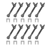10 Uds tornillo de ajuste del tensor de la barra de la sierra de cadena apto para 288 281 272 XP 268 266