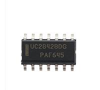 10 Uds UC2842BD1R2G SOP-8 UC2842B SOP8 2842B Fuente de alimentación conmutada Chip de Control IC